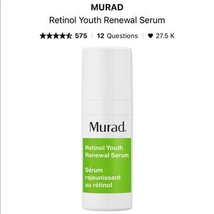 BRAND NEW Murad Retinol Youth Renewal Serum 5ml / 0.17 fl oz Sample